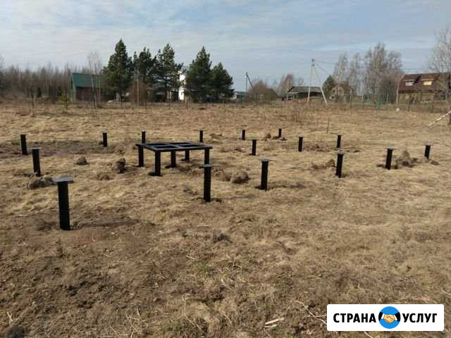 Винтовые сваи.Монтаж Ярославль - изображение 1