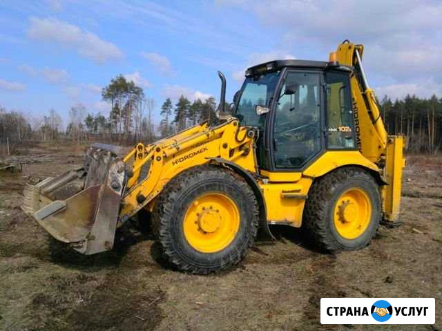 Аренда Экскаватора Погрузчика Бура Гидромолота Казань - изображение 1