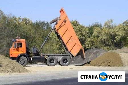 Песок щебень грунт доставка Краснослободск - изображение 1
