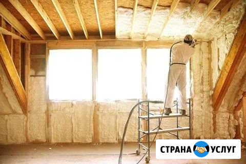 Утепление пенополиуретаном. Гидроизоляция полимоче Новосибирск - изображение 1