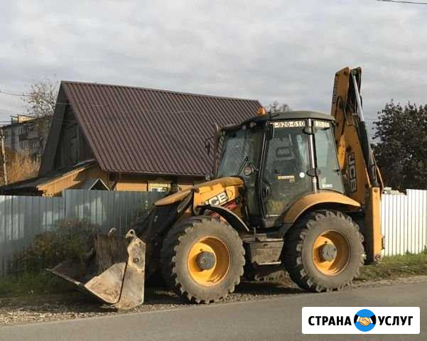 Аренда Экскаватора Погрузчика, Ямобур, Гидромолот Калуга - изображение 1