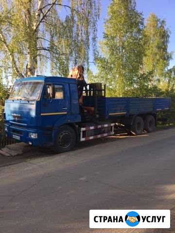 Грузоперевозки, Кран манипулятор Ярославль - изображение 1