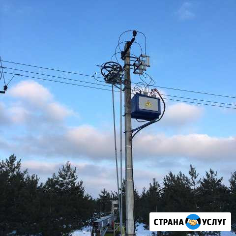 Установка столбов, опор лэп Воронеж - изображение 1