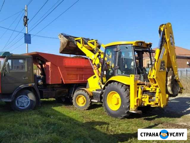 Услуги эксковатора-погрузчика JCB Михайловск - изображение 1