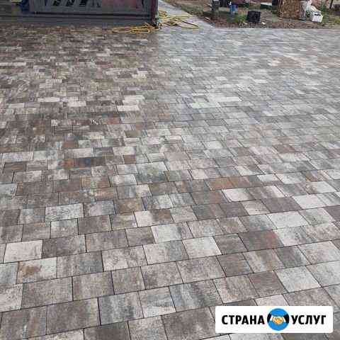 Укладка тротуарной плитки Санкт-Петербург