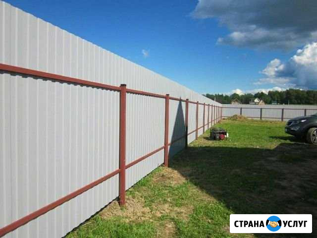 Установка заборов Ижевское - изображение 1