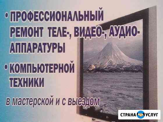 Профессиональный ремонт телевизоров Петропавловск-Камчатский