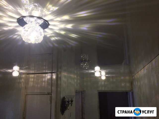 Натяжные потолки.Услуги электрика Курган - изображение 1