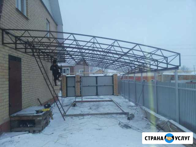 Изготовление Навесов, Ферм и Металлоконструкций Челябинск - изображение 1