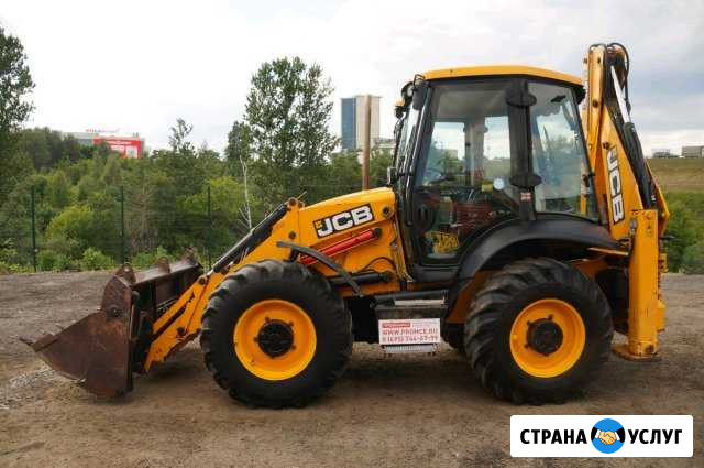 Аренда экскаватора погрузчика JCB Октябрьский - изображение 1