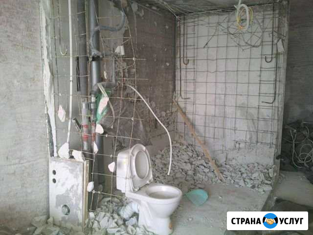 Демонтаж сантехнической кабины Иркутск - изображение 1