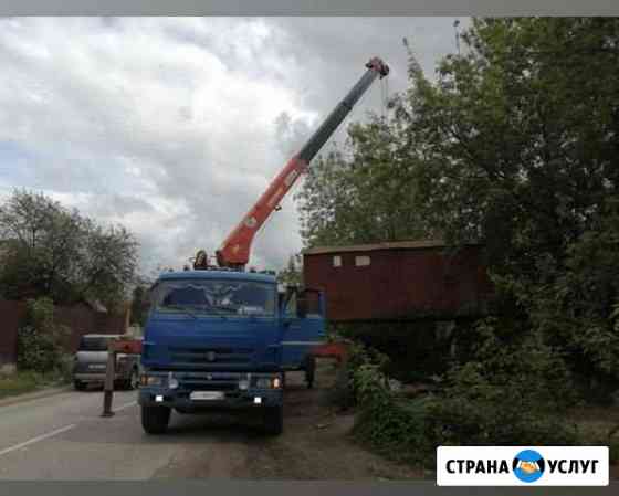 Перевозим гаражи, бытовки, вагончики Владимир