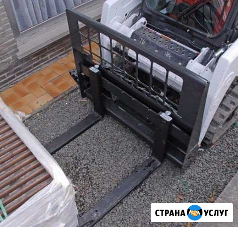 Аренда Bobcat S-175 (Вилы) Москва - изображение 1