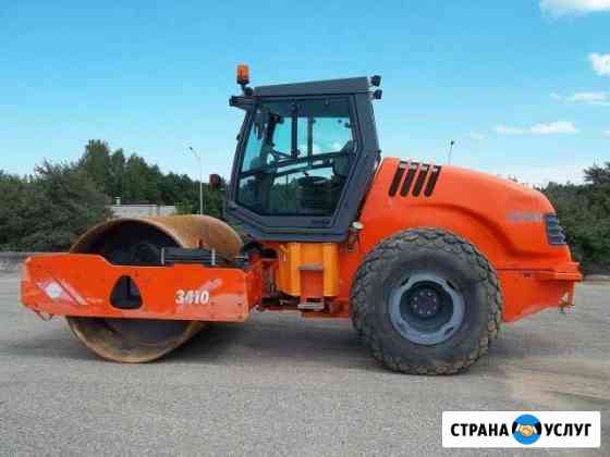 Услуги грунтового тротуарного каткаbomag 216 (16т) Казань