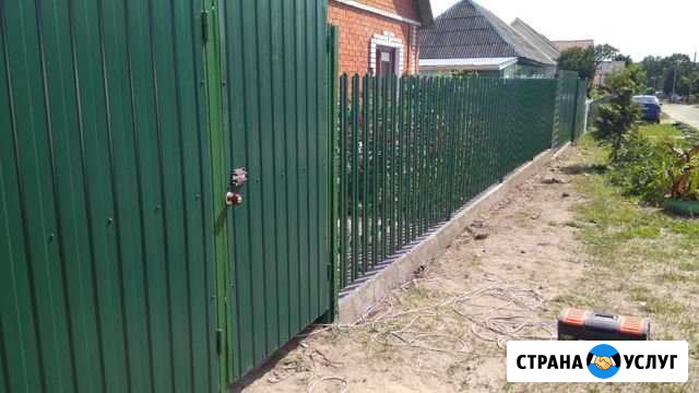 Заборы из профлиста Брянск - изображение 1
