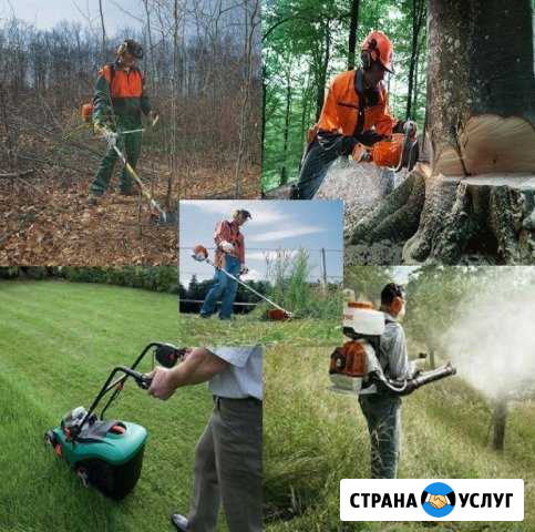 Покос травы уборка участков и пашка огорода Калуга - изображение 1