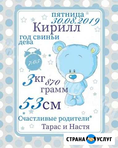 Метрика для родных и близких Валуйки - изображение 1