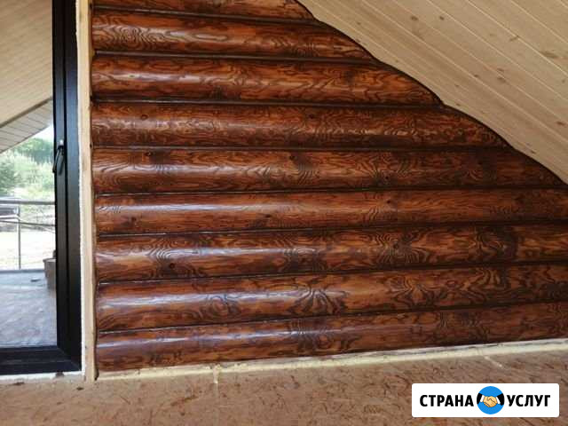 Обработка срубов, шлифовка срубов, Герметизация, К Альметьевск - изображение 1