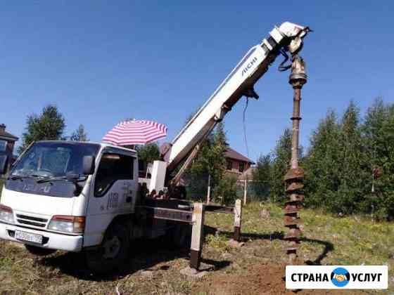 Аренда Ямобура / Бурилки Фундамент / Забор сваи Ульяновск