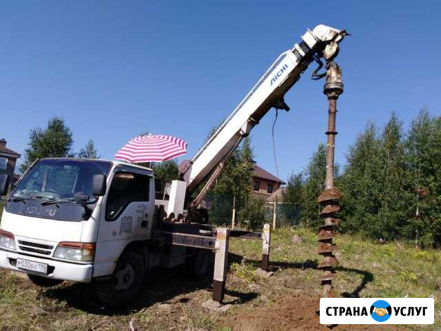 Аренда Ямобура / Бурилки Фундамент / Забор сваи Ульяновск - изображение 1