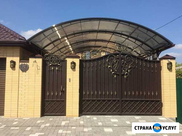 Навесы из поликарбоната, профнастила, Ангары Ростов-на-Дону - изображение 1