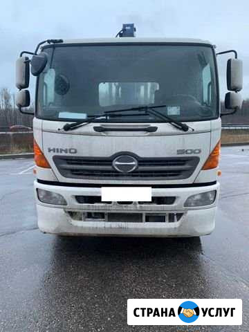 Аренда манипулятора Hino 500 (10 т, 12 м.) Янино-1 - изображение 1