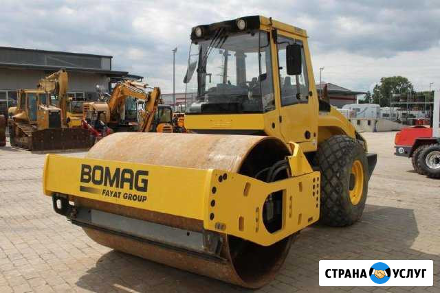 Аренда грунтового катка bomag BW 212 D-4 Москва - изображение 1