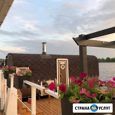 Аренда дебаркадера woodhouse для праздника и отдых Самара - изображение 1
