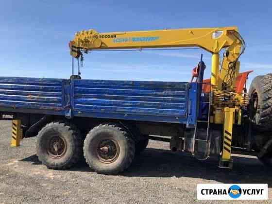 Манипулятор кму 7 тон вездеход камаз агп аренда Нижнекамск
