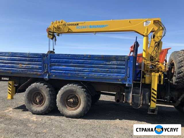 Манипулятор кму 7 тон вездеход камаз агп аренда Нижнекамск - изображение 1