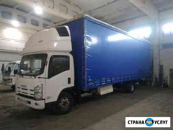 Грузоперевозки 5 тон 60 кубов, 21 палет, верх/2бок Бийск