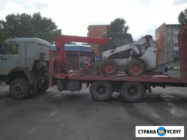 Услуги манипулятора- самогруза-эвакуатора-автовышк Новосибирск - изображение 1