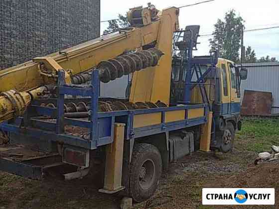 Услуги бурояма (ямобур) бурение ям под ограждение Иркутск