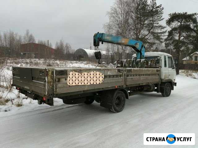 Услуги крана-манипулятора Петрозаводск - изображение 1