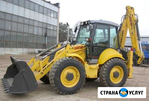 Аренда экскаватора-погрузчика, ямобура Первоуральск - изображение 1