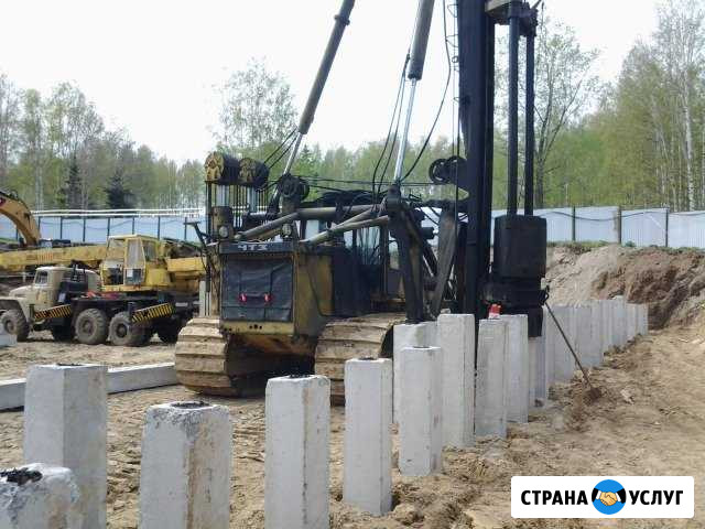 Сваебой, Сваебой аренда, сваебойные работы,Щебень Ханты-Мансийск - изображение 1