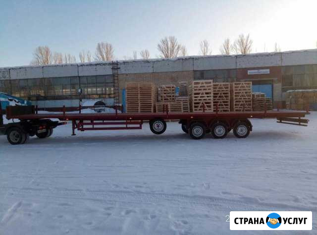 Газель с полуприцепом, доставка груза 12м. до 3т Чебоксары - изображение 1