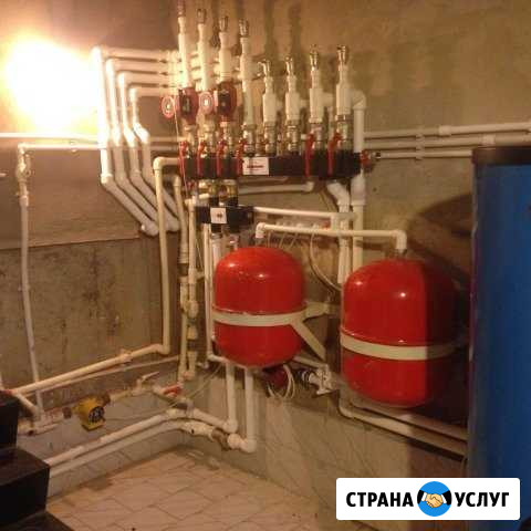 Монтаж отопления, водоснабжения Щербинка - изображение 1