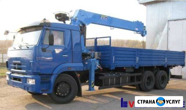 Услуги манипулятора камаз с прицепом Г,П,стрелы 5Т Брянск - изображение 1