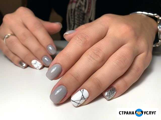 Маникюр с покрытием гель лак Санкт-Петербург - изображение 1