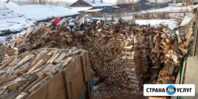 Дрова березовые колотые и чурками.сухие Красноярск - изображение 1