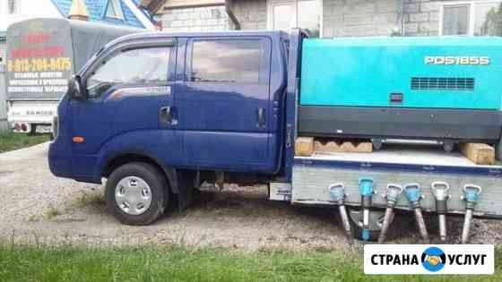 Аренда, услуги компрессора, отбойные молотки Новосибирск