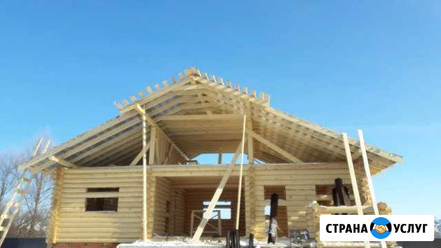 Кровля, сборка срубов Ижевск - изображение 1