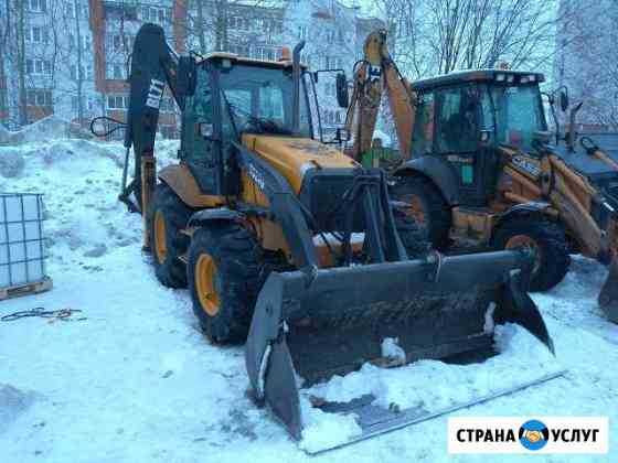 Аренда экскаватора-погрузчика Новочебоксарск