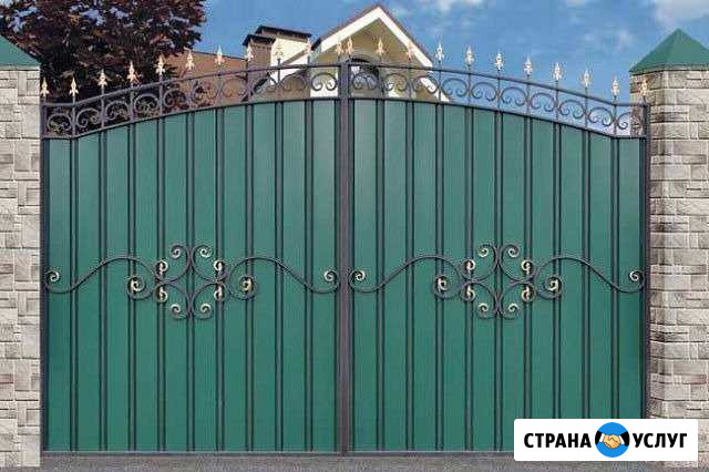 Заборы из профнастила Ворота Калитки Саратов - изображение 1