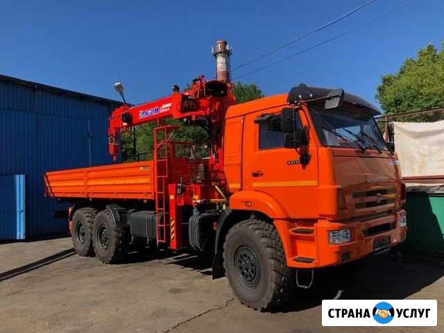 Услуги кран - манипулятора камаз-вездеход 7 тонн Пенза - изображение 1