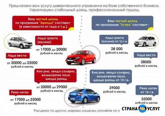 Доверительное управление авто Нижний Новгород