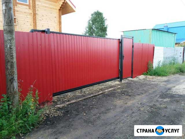 Откатные ворота Челябинск - изображение 1