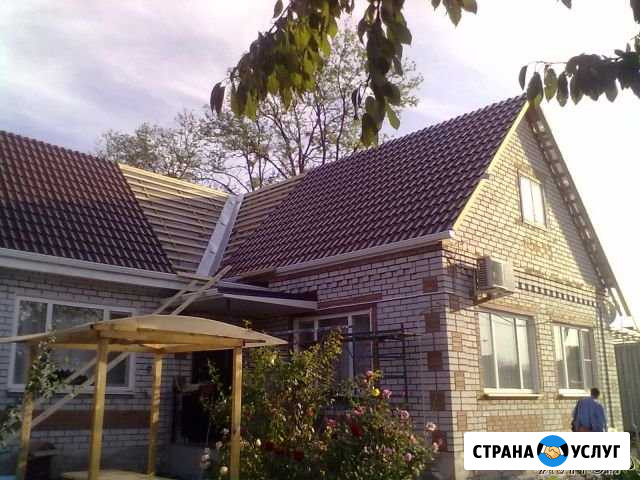 Все виды кровельных работ, навесы, сайдинг Павловская - изображение 1