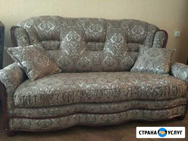 Перетяжка мягкой мебели Воронеж - изображение 1